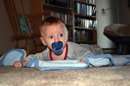 <p>Christian on the floor</p>