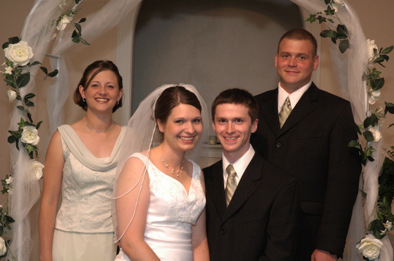 <p>Aaron, Kari, Andrew, and Tracy</p>