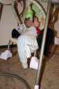 <p>Christian—rolled over in his swing</p>